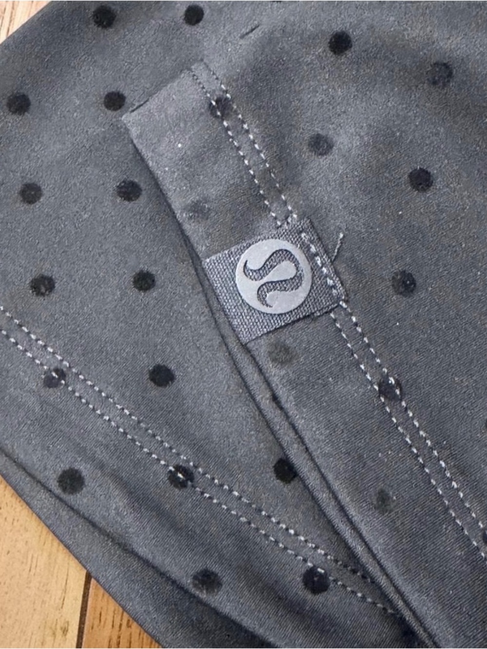 Lululemon Black Polka Dot set - Picture 3 of 5